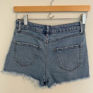 Rewash High Waisted Jean Shorts